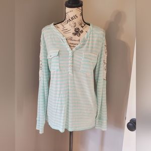 Cute Vintage America Blues Top-NWT